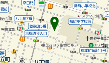 ギャラリー ブラックの地図画像