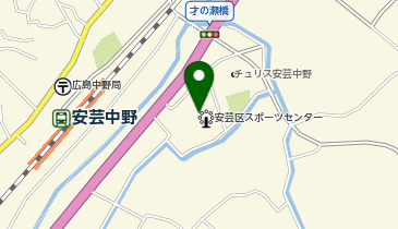 安芸区スポーツセンター プールの地図画像