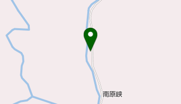 南原峡キャンプ場の地図画像