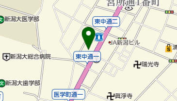 法テラス新潟の地図画像