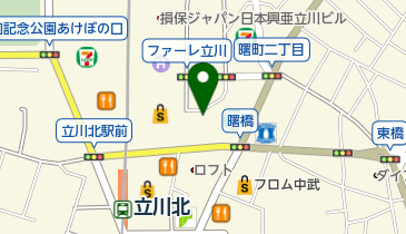 法テラス 多摩の地図画像