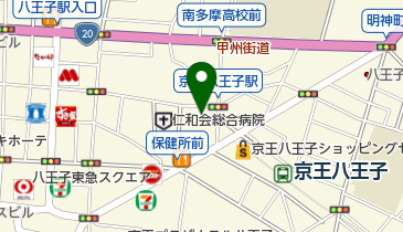 法テラス 八王子の地図画像