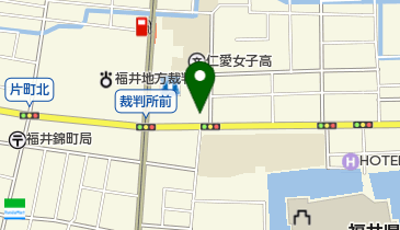 法テラス福井の地図画像