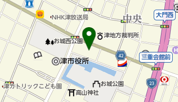 法テラス三重法律事務所の地図画像