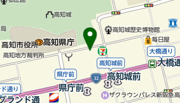 法テラス 高知の地図画像