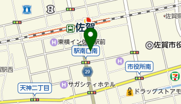 法テラス佐賀法律事務所の地図画像