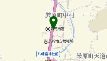 法テラス 対馬法律事務所の地図画像