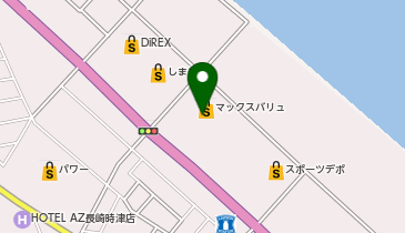 MaxValu(マックスバリュ) 時津店の地図画像
