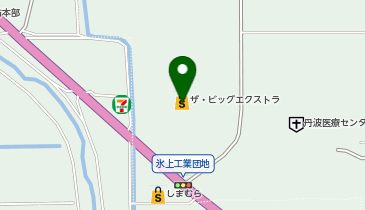 ザ・ビッグエクストラ 氷上店の地図画像