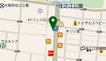 りくろーおじさんの店 住之江公園店の地図画像