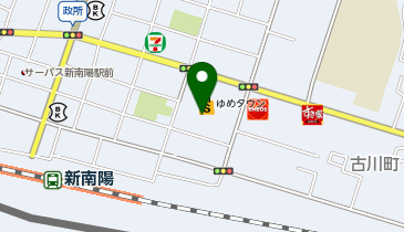 ゆめタウン新南陽の地図画像