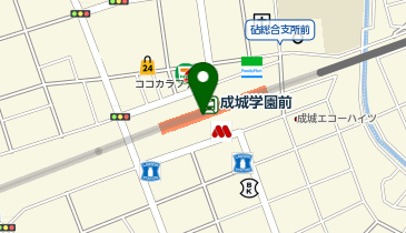 DEAN&DELUCA CAFE(ディーン&デルーカカフェ) 成城店の地図画像