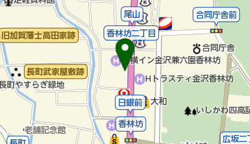 BEAMS(ビームス) 金沢の地図画像