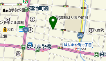 BEAMS(ビームス) 高知の地図画像