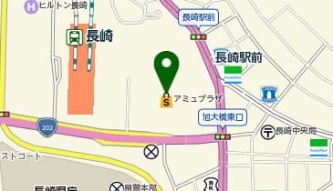 BEAMS(ビームス) 長崎の地図画像