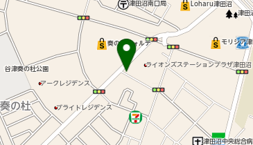 レンタル自習室 イーミックス 津田沼の地図画像