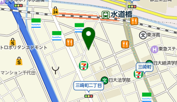 静山ビル自習室の地図画像
