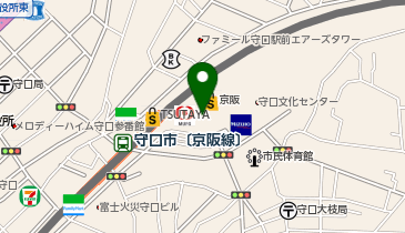 サンリオ 京阪百貨店 守口店の地図画像