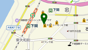 サンリオ 下関大丸店の地図画像