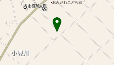 おみがわ聖苑の地図画像