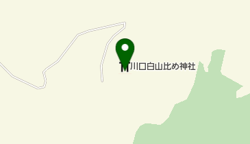 川口白山ひめ神社の地図画像