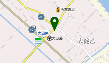 竹大与杼神社の地図画像