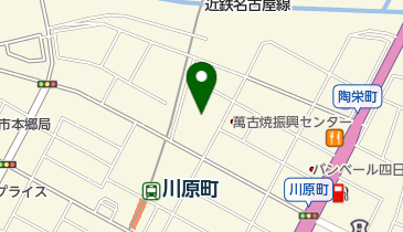 萬古神社の地図画像