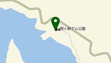 君ヶ野ダム公園の地図画像