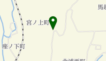 馬越不動滝・馬越不動尊の地図画像