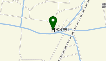 水分神社(雲出井)の地図画像