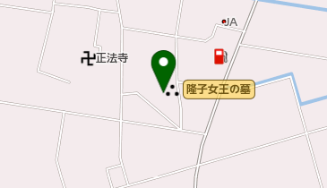 隆子女王の墓の地図画像