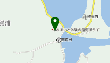 ふれあいと体験の館「海ぼうず」の地図画像