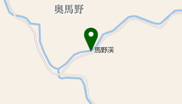 馬野渓谷の地図画像