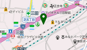 PASTAVOLA(パスターヴォラ)田町本店の地図画像