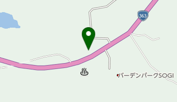 曽木公園の紅葉の地図画像