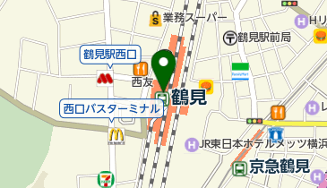 横浜 昇龍園 CIAL鶴見店の地図画像