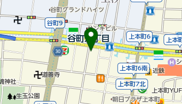 Nice Nail(ナイス ネイル) 上本町店の地図画像