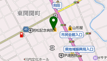 プラッセ 食品館向田店の地図画像