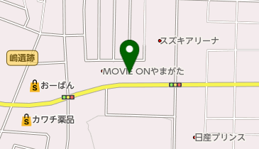 八文字屋 北店の地図画像