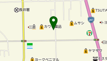 八文字屋 長井店の地図画像