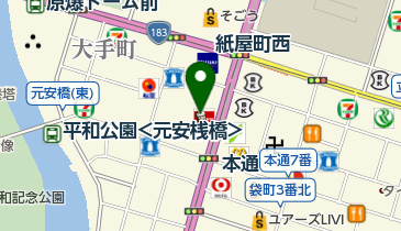 わたしの食卓 紙屋町店の地図画像