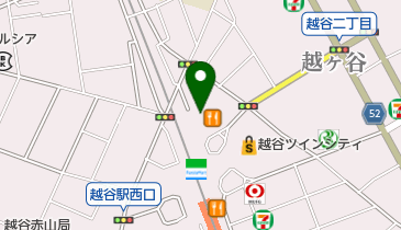 越谷市市民活動支援センターの地図画像