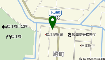 松江ホーランエンヤ伝承館の地図画像