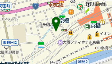 羅い舞座(らいぶざ) 京橋劇場の地図画像