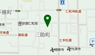 竹紙竹筆専門店 西陣テラの地図画像