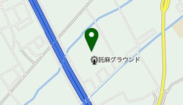 熊本学園 詫麻グラウンドの地図画像