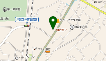 中央高等学院 渋谷原宿校の地図画像