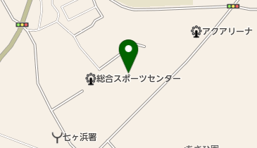 七ヶ浜町野球場の地図画像