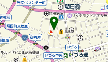 山形屋 時計サロンの地図画像