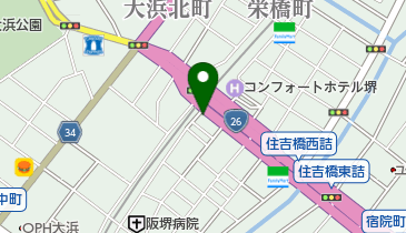 ダンススクール スタジオタイニーの地図画像